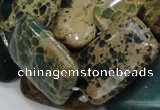 CIJ21 15.5 inches 22*30mm rectangle impression jasper beads wholesale