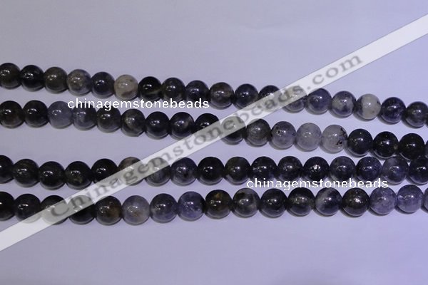 CIL03 15.5 inches 8mm round natural iolite gemstone beads