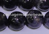 CIL06 15.5 inches 12mm round natural iolite gemstone beads