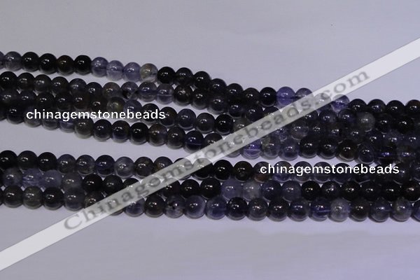 CIL10 15.5 inches 5mm round A grade natural iolite gemstone beads