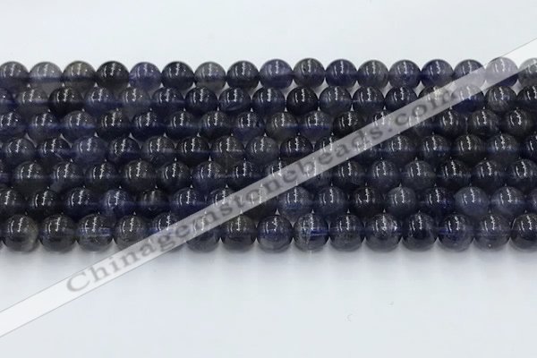 CIL127 15.5 inches 8mm round natural iolite beads wholesale