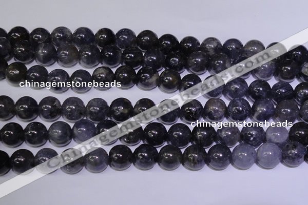 CIL15 15.5 inches 9mm round A grade natural iolite gemstone beads