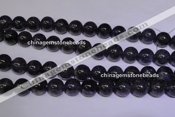 CIL16 15.5 inches 11mm round A grade natural iolite gemstone beads