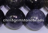 CIL28 15.5 inches 13mm round AA grade natural iolite gemstone beads