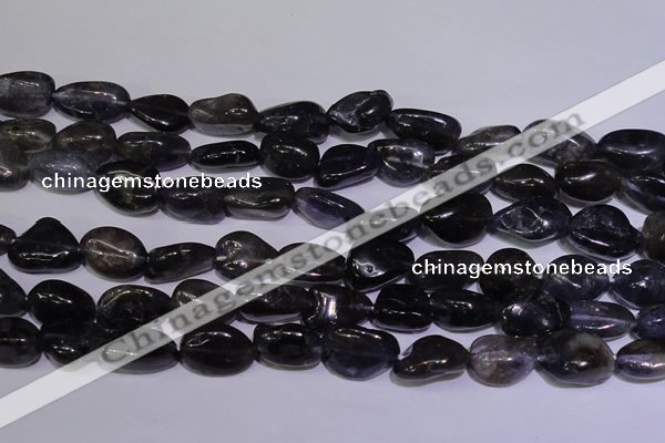 CIL42 15.5 inches 8*12mm – 8*14mm nuggets natural iolite gemstone beads