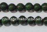 CIS01 15.5 inches 6mm round green iron stone beads wholesale