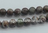 CJA01 15.5 inches 8mm round green jasper beads wholesale