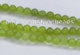 CKA01 15.5 inches 4mm round Korean jade gemstone beads