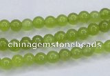 CKA03 15.5 inches 6mm round Korean jade gemstone beads