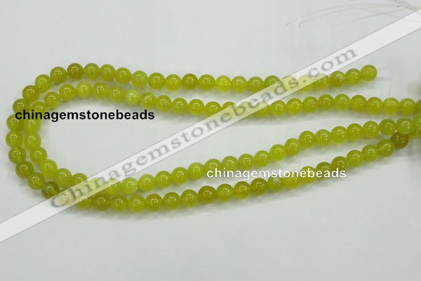 CKA04 15.5 inches 8mm round Korean jade gemstone beads