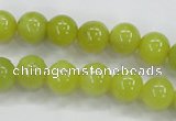 CKA05 15.5 inches 10mm round Korean jade gemstone beads