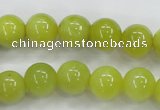 CKA06 15.5 inches 12mm round Korean jade gemstone beads