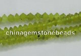 CKA10 15.5 inches 3*5mm rondelle Korean jade gemstone beads