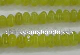 CKA12 15.5 inches 5*8mm rondelle Korean jade gemstone beads