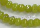 CKA14 15.5 inches 6*10mm rondelle Korean jade gemstone beads