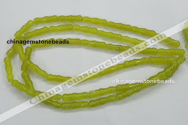 CKA20 15.5 inches 8*28mm bone Korean jade gemstone beads