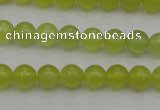 CKA203 15.5 inches 8mm round Korean jade gemstone beads