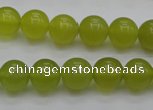 CKA204 15.5 inches 10mm round Korean jade gemstone beads