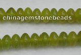 CKA214 15.5 inches 6*10mm rondelle Korean jade gemstone beads