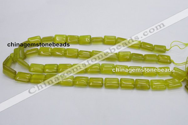 CKA261 15.5 inches 12*16mm rectangle Korean jade gemstone beads
