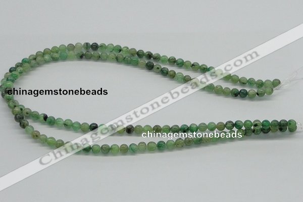 CKC101 16 inches 6mm round natural green kyanite beads wholesale