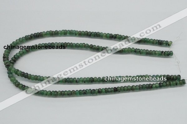 CKC103 16 inches 4*6mm rondelle natural green kyanite beads wholesale