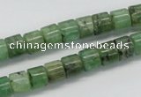 CKC104 16 inches 6*8mm column natural green kyanite beads wholesale