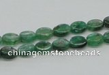 CKC109 16 inches 6*8mm oval natural green kyanite beads wholesale