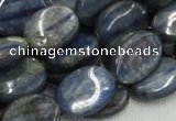 CKC11 16 inches 15*20mm flat oval natural kyanite beads wholesale