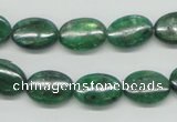 CKC112 16 inches 10*14mm oval natural green kyanite beads wholesale