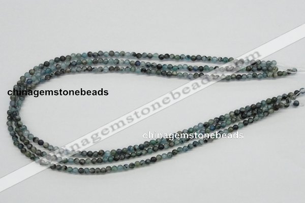 CKC15 16 inches 4mm round natural kyanite beads wholesale