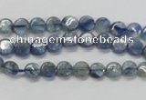 CKC201 15.5 inches 6mm flat round natural kyanite beads wholesale