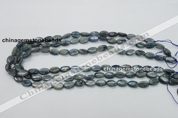 CKC205 15.5 inches 8*12mm oval natural kyanite beads wholesale