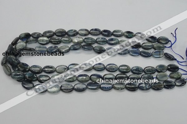 CKC206 15.5 inches 10*14mm oval natural kyanite beads wholesale