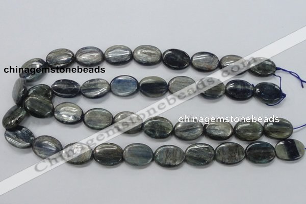 CKC208 15.5 inches 15*20mm oval natural kyanite beads wholesale