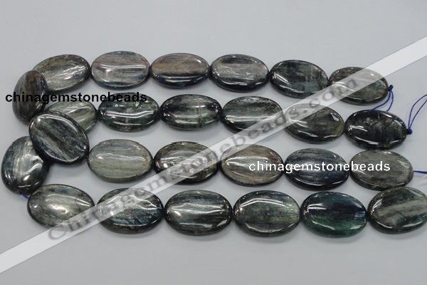 CKC210 15.5 inches 22*30mm oval natural kyanite beads wholesale