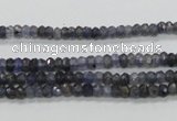 CKC215 15.5 inches 3*4mm faceted rondelle natural kyanite beads