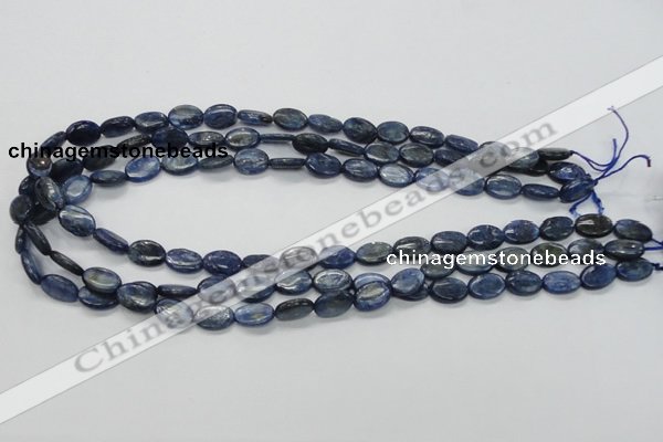CKC220 15.5 inches 8*12mm oval natural kyanite beads wholesale