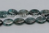 CKC23 16 inches 8*12mm oval natural kyanite beads wholesale