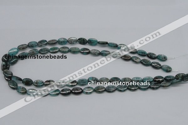 CKC23 16 inches 8*12mm oval natural kyanite beads wholesale