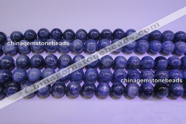 CKC406 15.5 inches 10mm round A grade natural blue kyanite beads