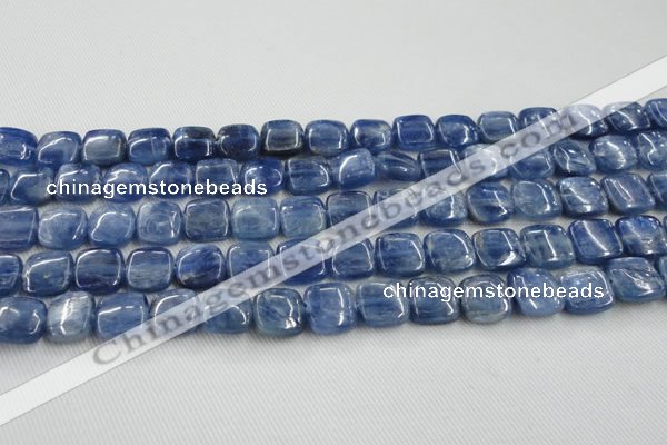 CKC522 15.5 inches 10mm square natural Brazilian kyanite beads