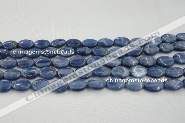 CKC533 15.5 inches 8*15mm oval natural Brazilian kyanite beads