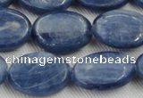 CKC535 15.5 inches 12*16mm oval natural Brazilian kyanite beads