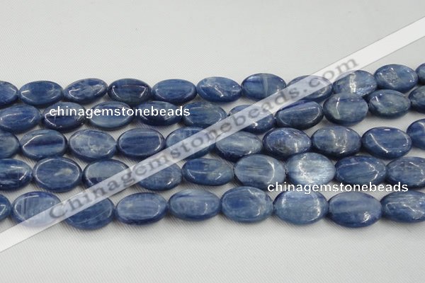 CKC536 15.5 inches 13*18mm oval natural Brazilian kyanite beads