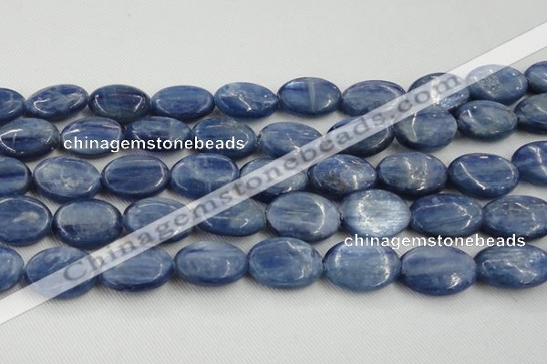 CKC538 15.5 inches 18*25mm oval natural Brazilian kyanite beads