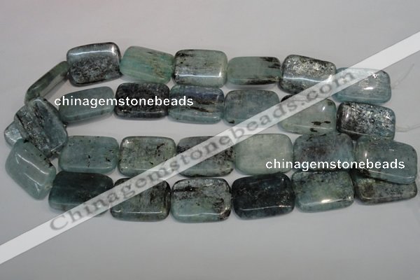 CKC54 15.5 inches 22*30mm rectangle natural kyanite beads wholesale