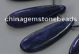 CKC541 Top drilled 10*25mm flat teardrop natural kyanite beads