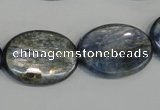 CKC56 15.5 inches 18*25mm oval natural kyanite beads wholesale