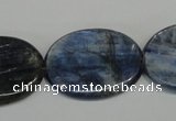 CKC57 15.5 inches 22*30mm oval natural kyanite beads wholesale